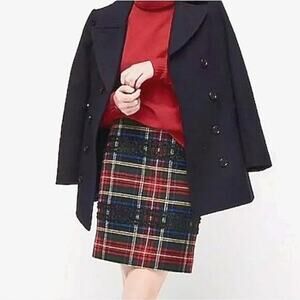J.Crew Mini skirt in Lurex® Stewart tartan